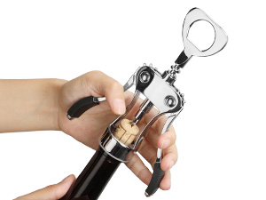KORCCI Wine Opener, Wine Bottle Opener, Wing Corkscrew , Cork Screw Beer Opener