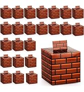 Eaezerav 24 Pcs Video Game Theme Party Treat Boxes, Video Game Gift Box Brick Block Goodie Treat ...