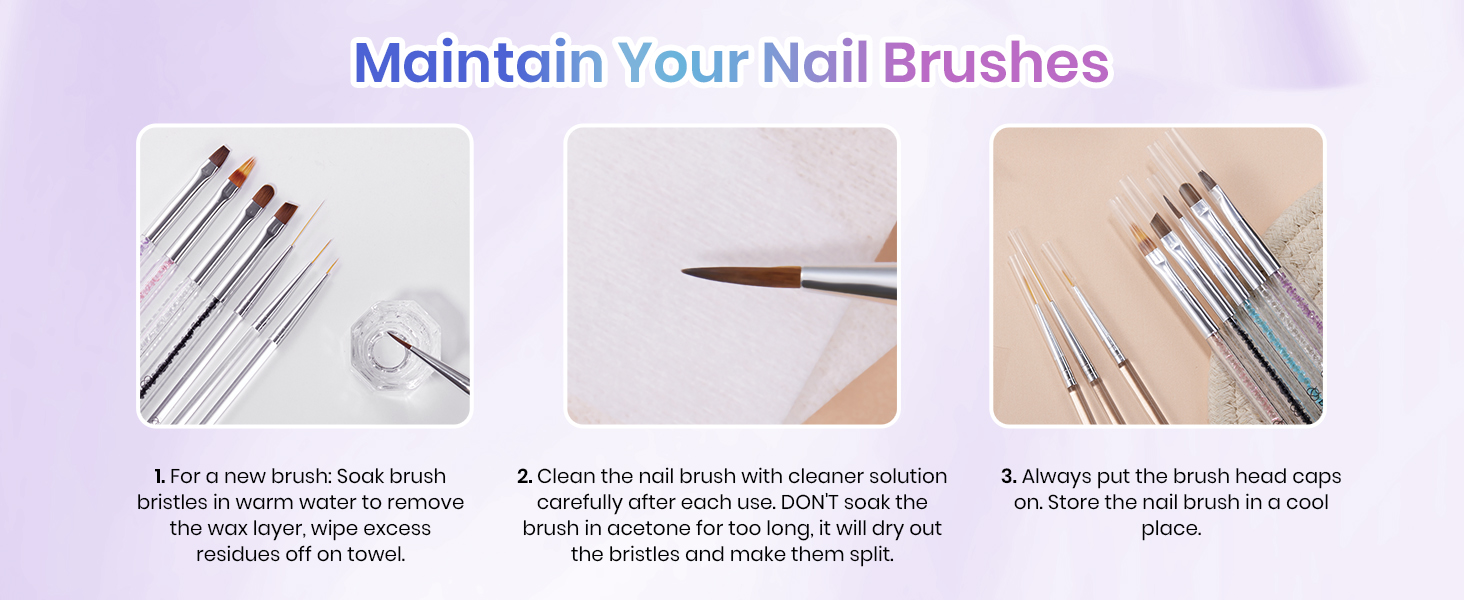 Beetles Nail Art Brushes