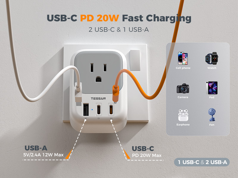 Type G Adapter for Travel
