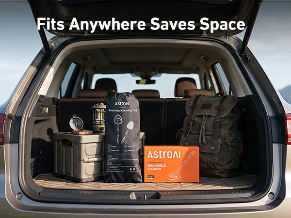 Compact and rattle-free, it slides perfectly into your glove box or door pocket.