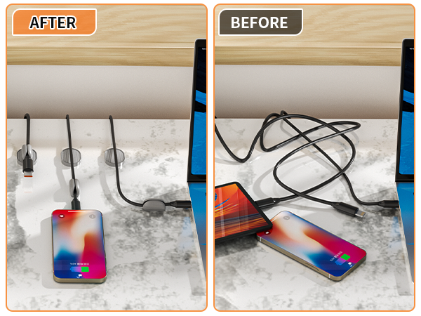 Magnetic Cable Clips