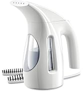HiLIFE Steamer for Clothes, Portable Handheld Design, 240ml Big Capacity, 700W, Strong Penetratin...