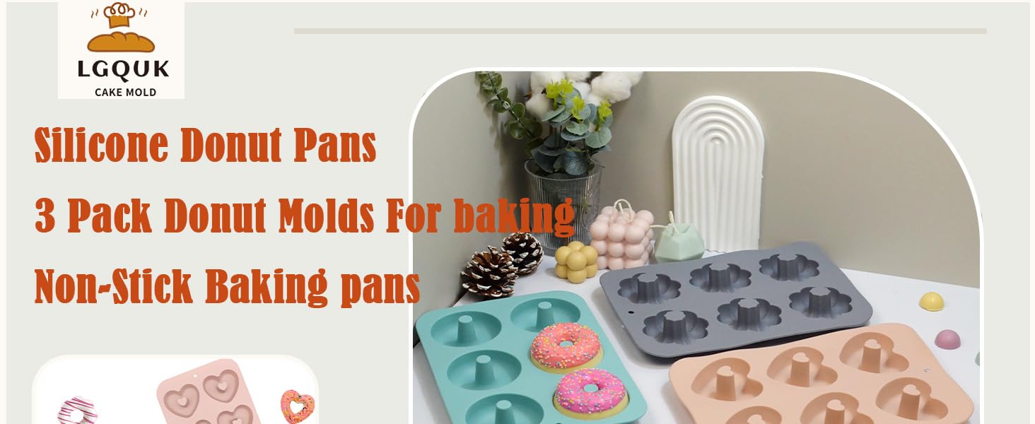 silicone donut pans for baking