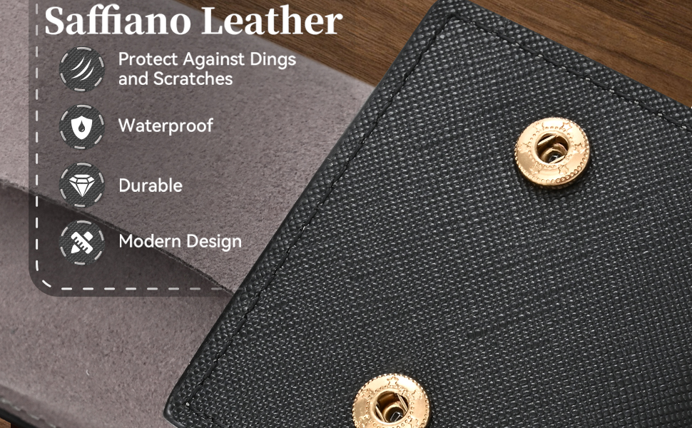 leather watch pouch