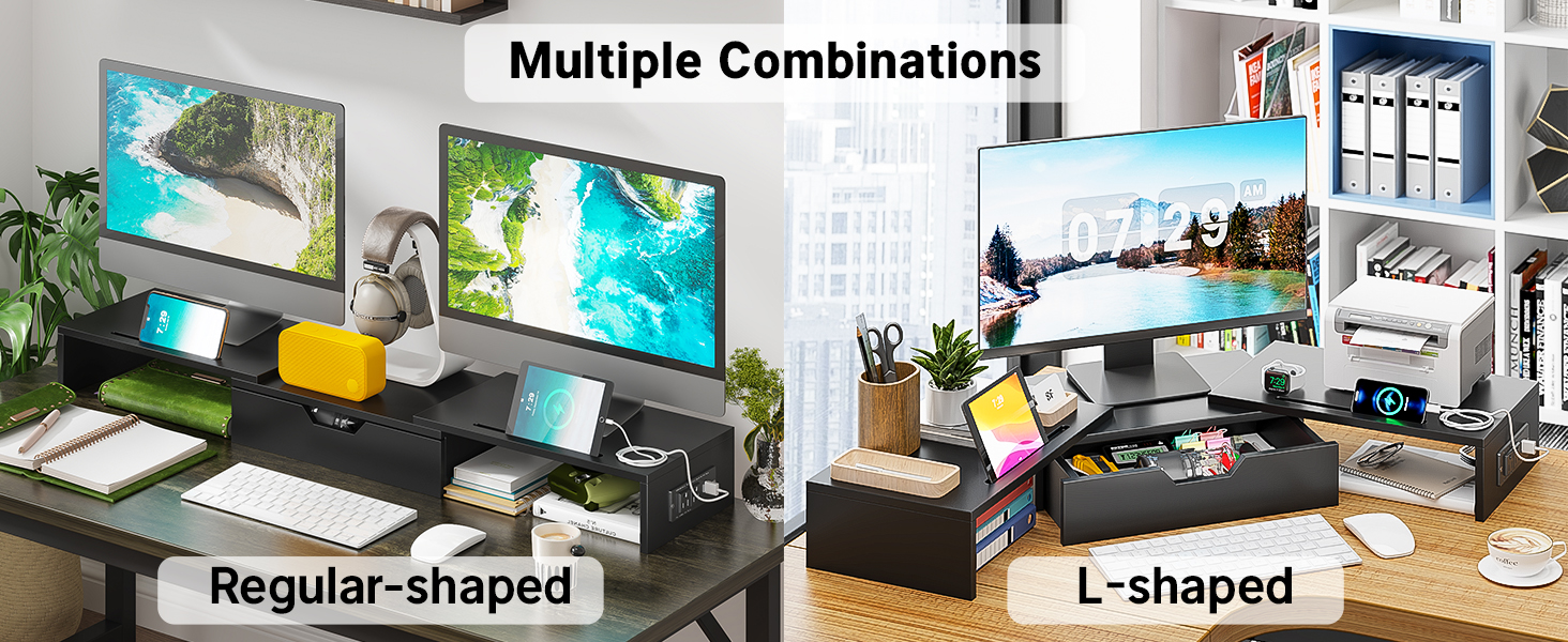 monitor riser for desk