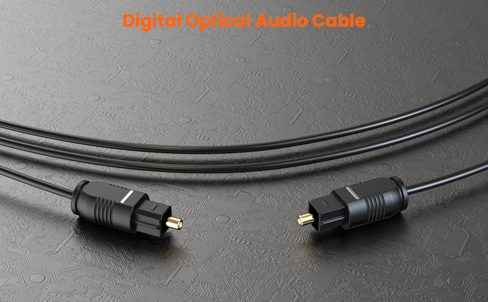 Optical Digital S/PDIF Toslink Audio Cable