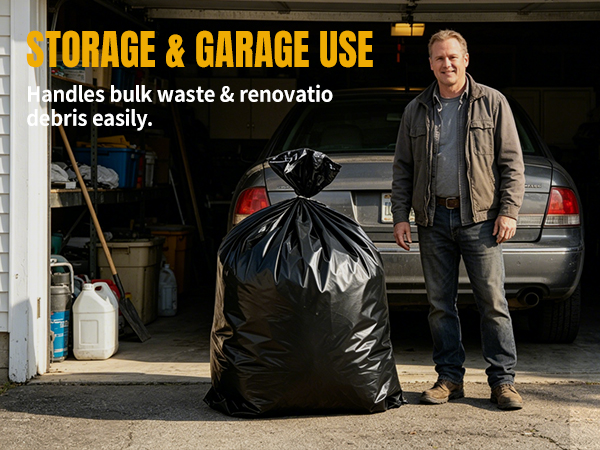 construction bags heavy duty black contractor bags construction garbage bags