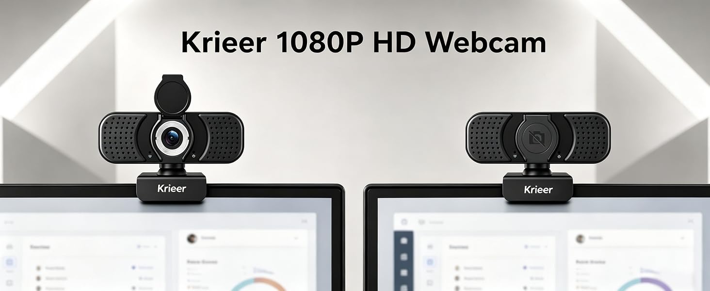 Krieer 1080P HD Webcam