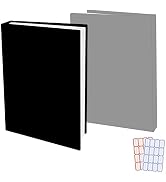 2 Pack Stretchable Jumbo Book Covers, Washable Durable Reusable Book Protector fits Hardcover Tex...