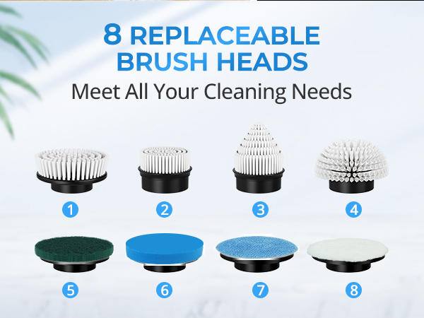 electric scrubber for cleaning