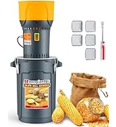 Moongiantgo Grain Mill Grinder Electric Corn Grinder 1300W Feed Mill Dry Cereals Grinder Detachab...