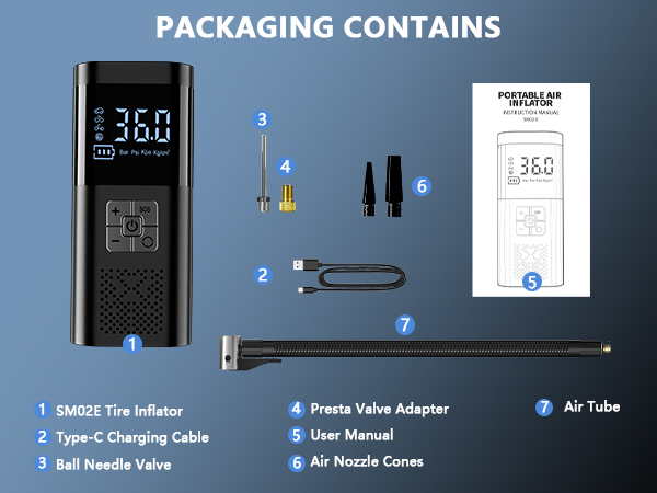 airmoto tire inflator 150 psi