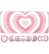 iLeadon Keyboard Mouse Pad Set, Large Gaming Mouse Pad + Keyboard Wrist Rest + Mouse Pad with Wri...