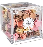 KANPRINCESS 90PCS Mini Claw Clips Small Hair Clips With Fancy Box Flower Claw Clips for Hair Cute...