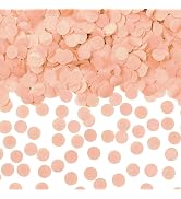 0.5LBS Confetti, Champagne Gold Biodegradable Confetti - Rectangular Fluttering Tissue Paper Conf...