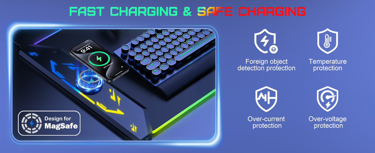 fast charging and safe charging