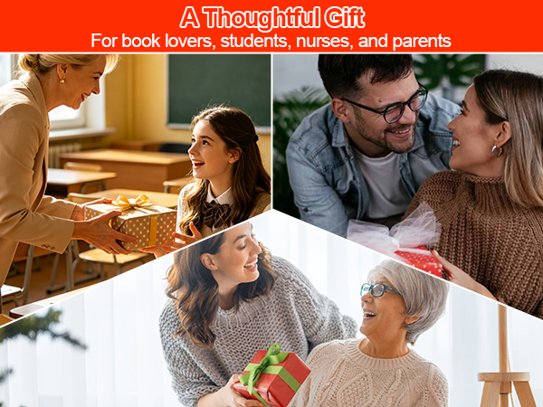 gift for book lover,student,nurse,parent