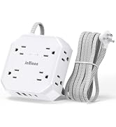 Surge Protector Power Strip, 8 Outlets with 4 USB Ports(2 USB C), 4-Sided 1050J Outlet Extender w...