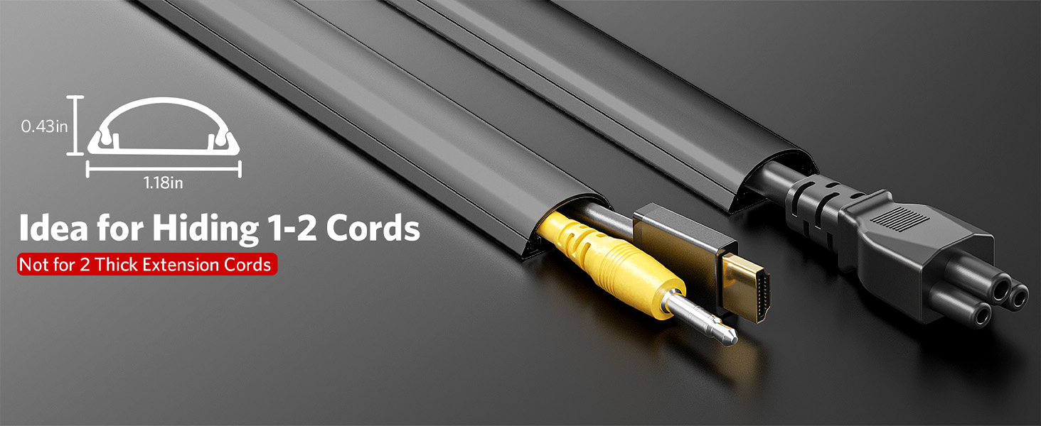 black cord cover