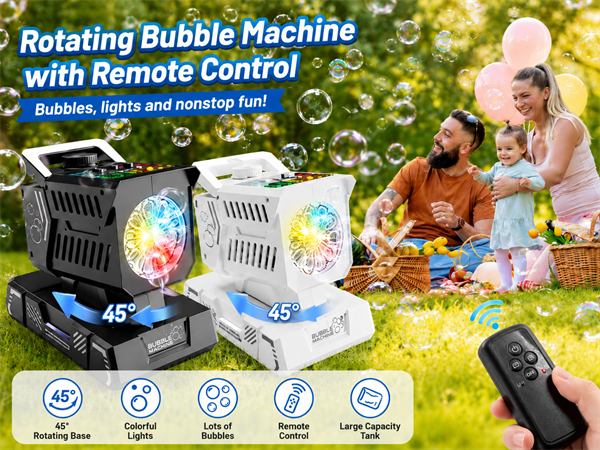 bubble machine remote control