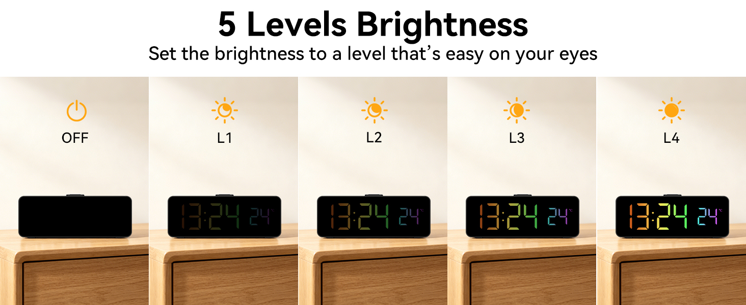 5 brightness