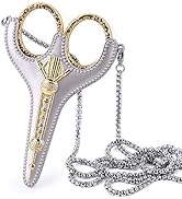 BUTUZE Embroidery Scissors, Exquisite Retro Scissors for Sewing, Stainless Steel Embroidery Sewin...