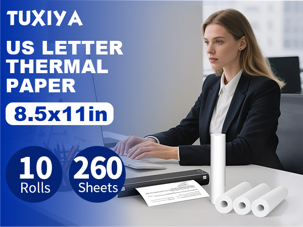 US LETTER THERMAL PAPER