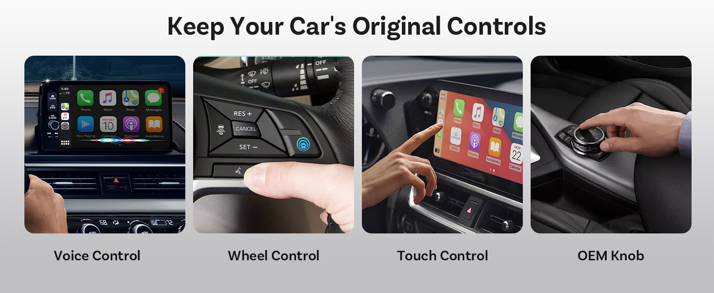 adaptador carplay inalámbrico