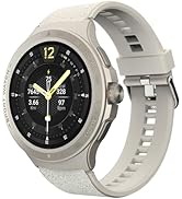 Jundio Military Smart Watch with Heart Rate Monitor/Compass/Flashlight/GPS, 1.43" Smartwatch with...