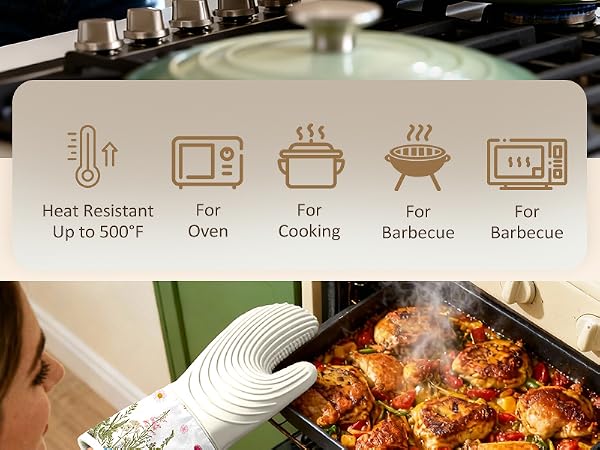 Silicone Oven Mitts