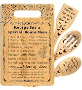 Great Gifts for Bonus Mom from Daughter Son Dad Best Bonus Mom Ever Gifts Christmas Birthday Gift...