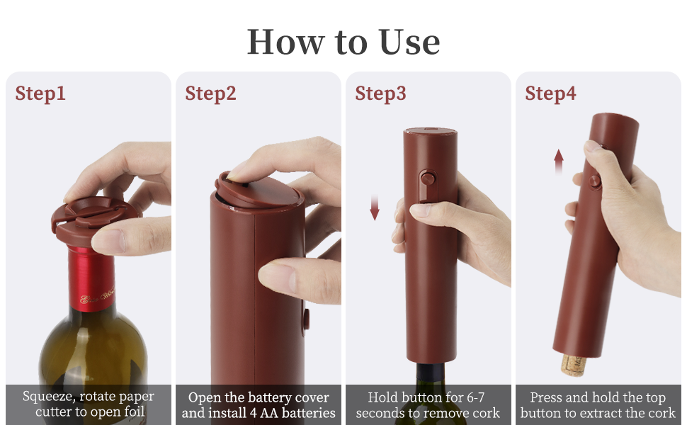 Battery Operated Wine opener
