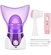 Facial Steamer for Face Nano Facial Mister Sprayer Set, Face Steamer for Facial Deep Cleaning, Po...