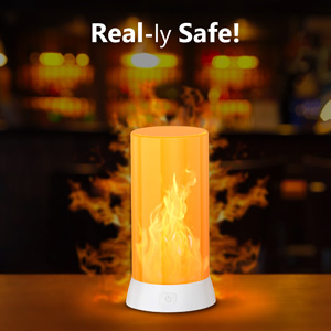 led flame light