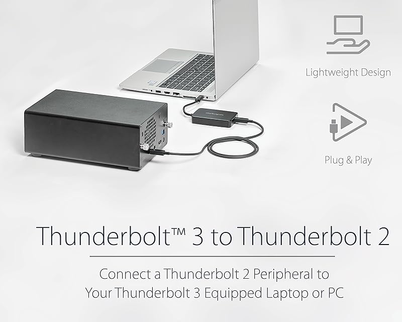 Thunderbolt 3 to Thunderbolt 2 Adapter
