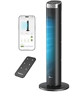 Pureborne Tower Fan for Bedroom, 36" Smart Standing Fan with 90° Oscillating, APP & Voice Control...