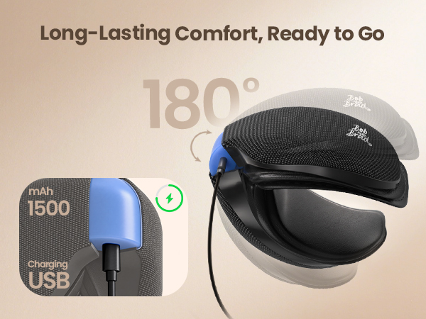 bob and brad eye massager with heat and cooling