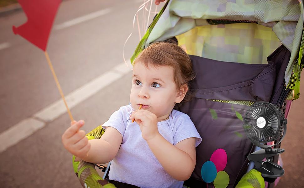 stroller fan