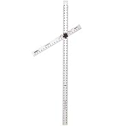 Johnson Level & Tool ADS48 Adjust-A-Square Heavy Duty Aluminum Adjustable T-Square, 48