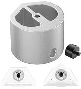 Starlink Mini Tripod Adapter Fits 2026-2024 Mini Pipe Mount, CNC Aluminum | 1/4''-20 & 3/8"-16 Th...