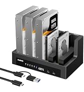MAIWO 5 Bay Hard Drive Docking Station for 2.5'' 3.5'' SATA HDD/SSD, USB3.1 HDD Dock with Offline...