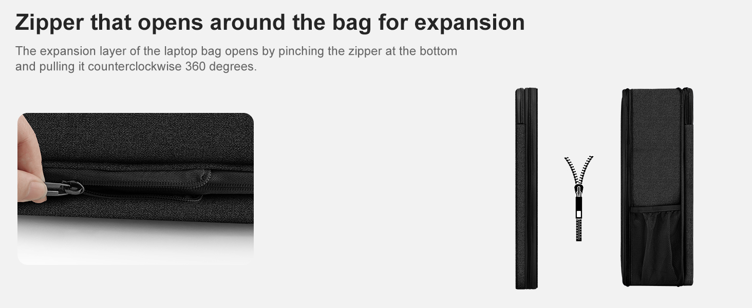 Slim Expandable Laptop Backpack