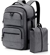 BAGSMART Travel Backpack for Women Men, 40L Flight Approved Carry on Backpack with Shoe Bag, TSA ...