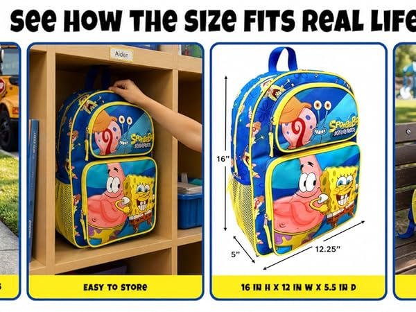 Spongebob Backpack