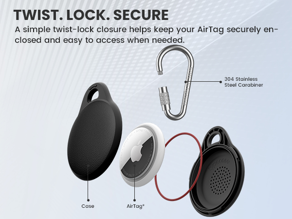 airtag key holder