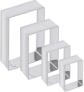 Rectangle cookie cutter ANCKNE Stainless Steel Rectangle Biscuit Molds Square Pastry Molds Fondan...