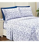 Elegant Comfort Softest and Coziest 4-Piece Sheet Set - 1500 Premium Hotel Quality Microfiber - D...