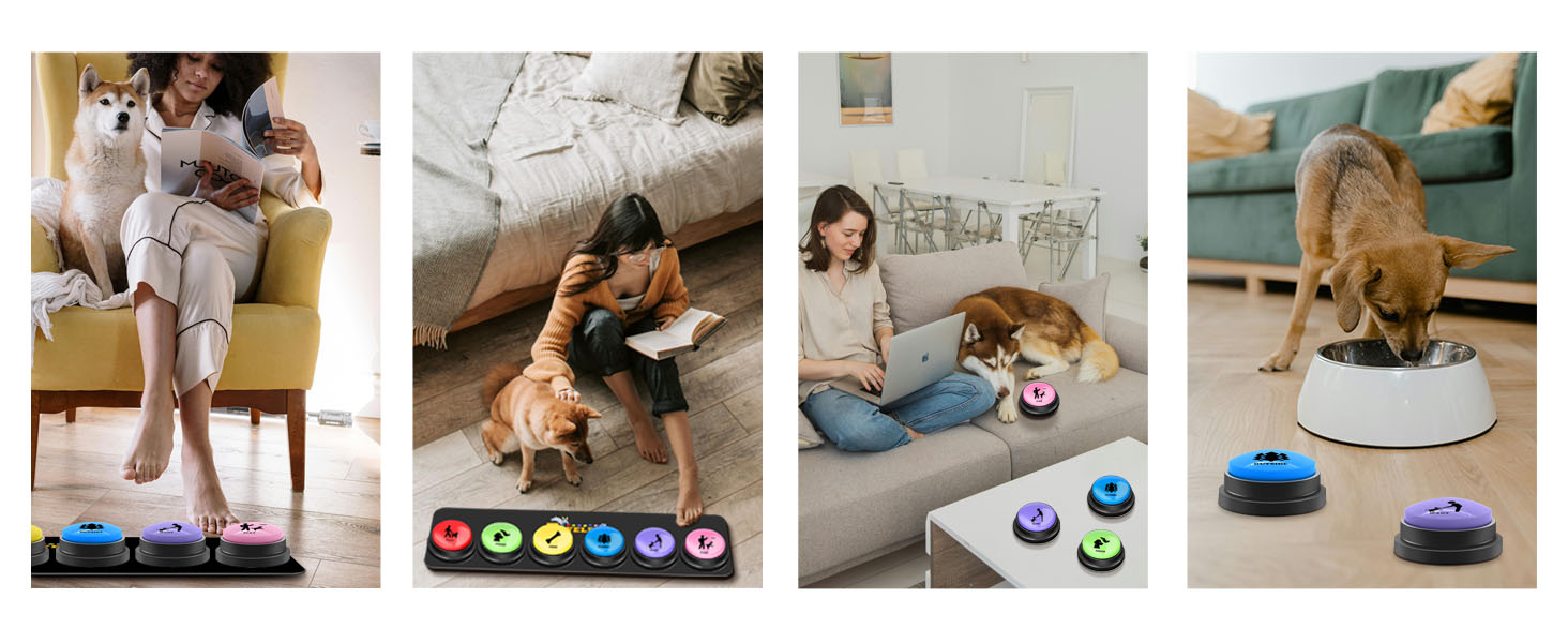 Dog communication buttons