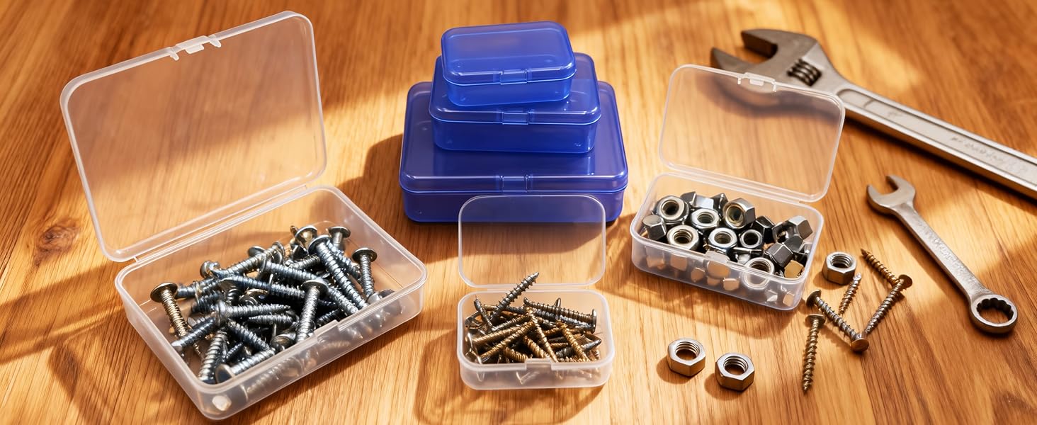 small parts organizer, plastic storage bins with lids